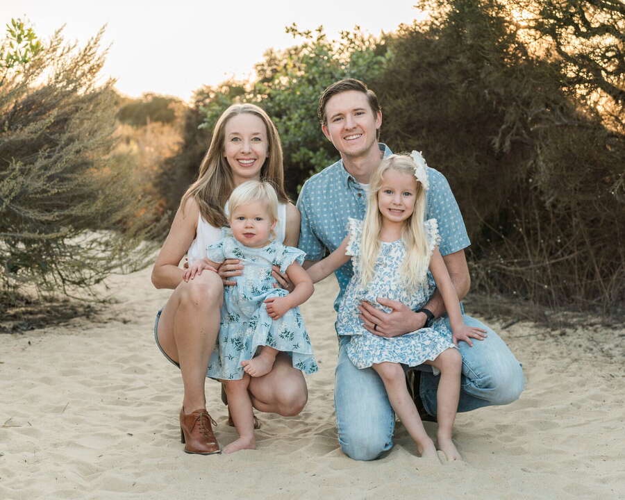 The Liora family in Rancho Santa Margarita.